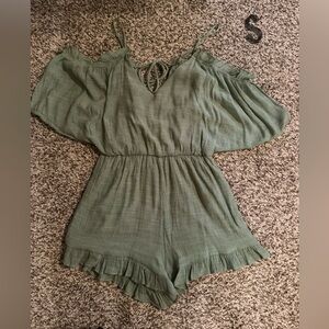 Green romper